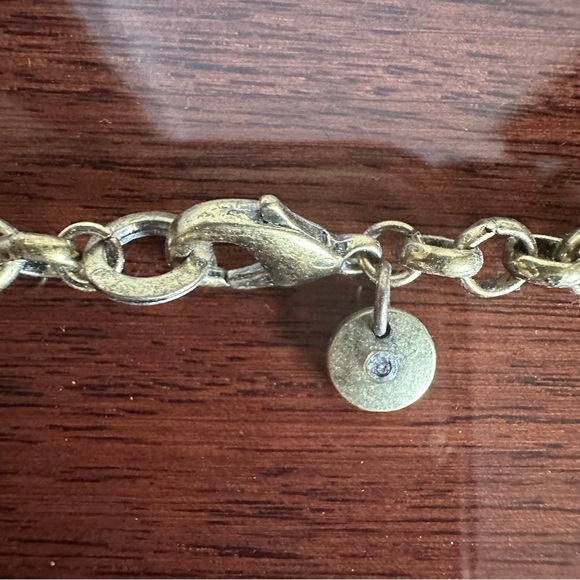 Multi-Strand Silver Necklace Mixed Materials Pearls Chains - Picture 3 of 3